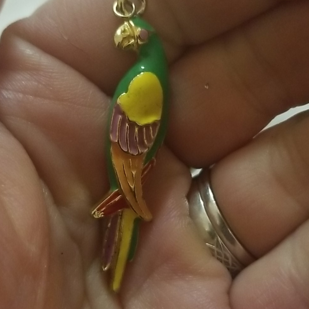 Parrot pendant - Picture 3 of 3